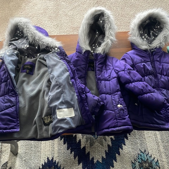 3 Jessica Simpson M 5-6 Girls winter coats
